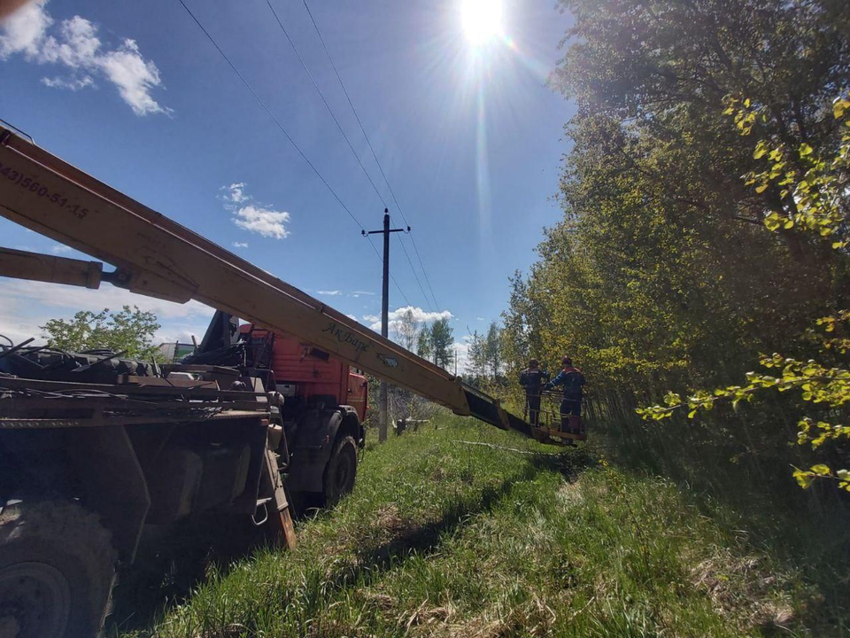 В деревне Хлюпино повысят надежность электроснабжения более 200 домов