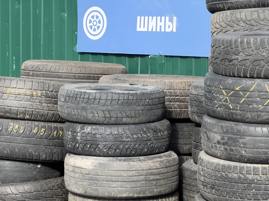 В Протвине в «Мегабаке» принимают шины за деньги