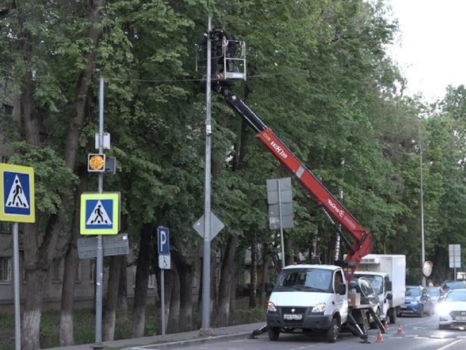 Переходы в Пушкино оборудовали инновационной подсветкой