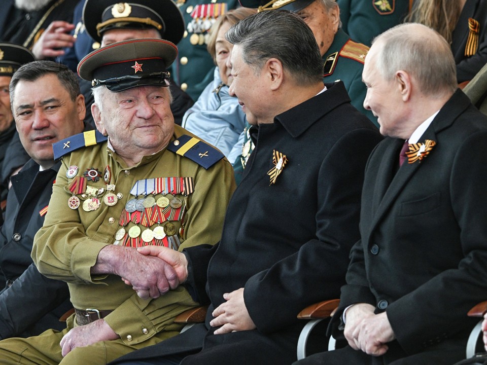 Ветеран из Домодедово принял участие в параде Победы на Красной площади
