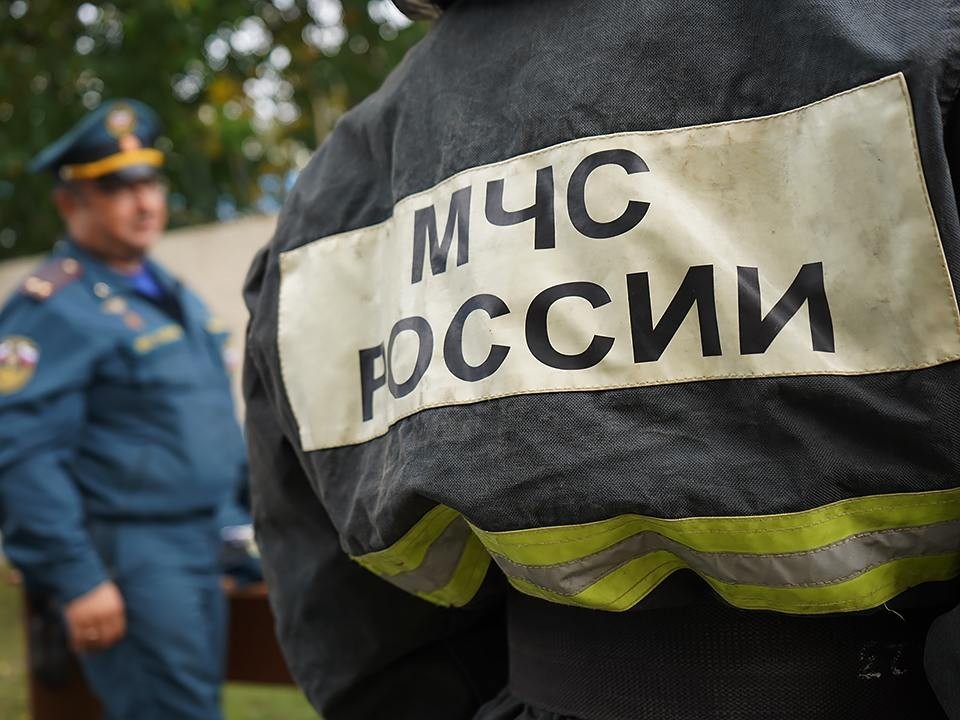 Сотрудники МЧС помогли человеку, попавшему в ДТП в Подмосковье