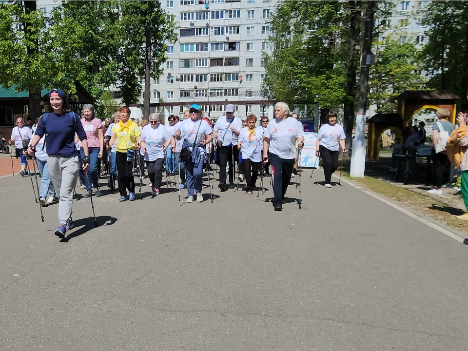 Реутовчан приглашают на марафон по скандинавской ходьбе