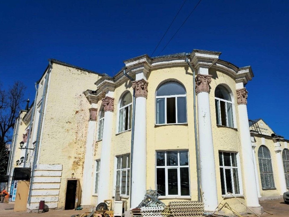 Демонтаж в столетнем центре культуры в Ивантеевке выполнен на 70 процентов