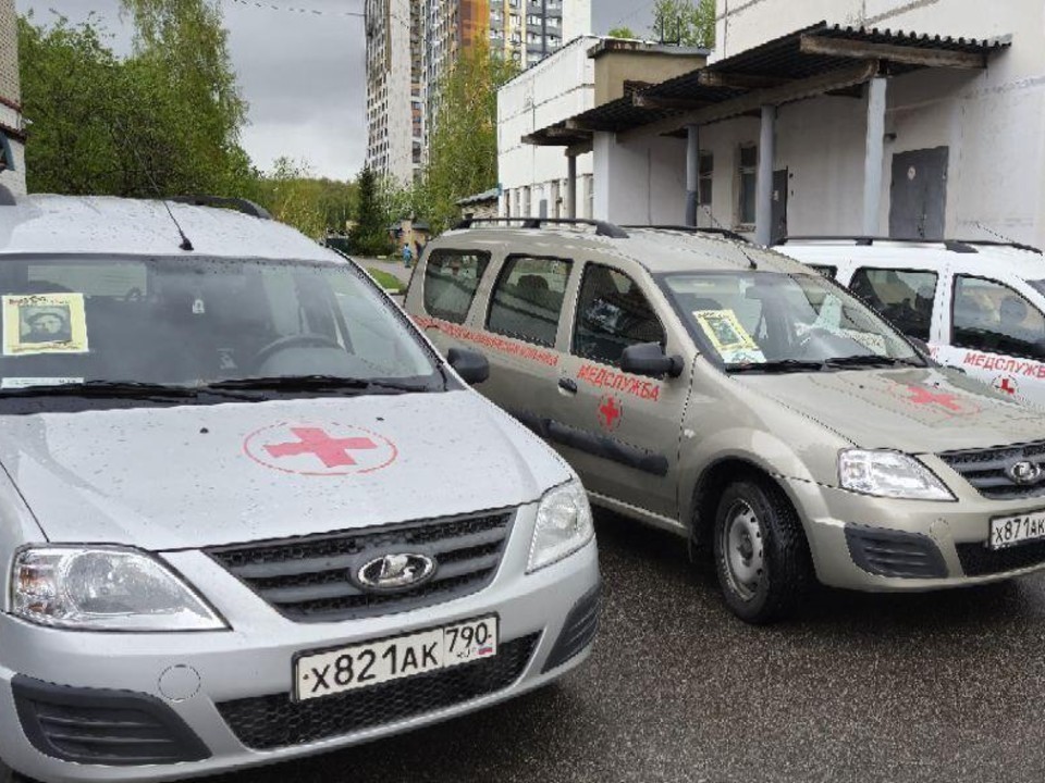 Службы скорой помощи Мытищ вышли на акцию Бессмертного полка
