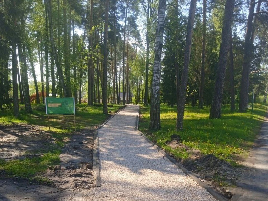 В Шатурторфе обновляют народные тропы