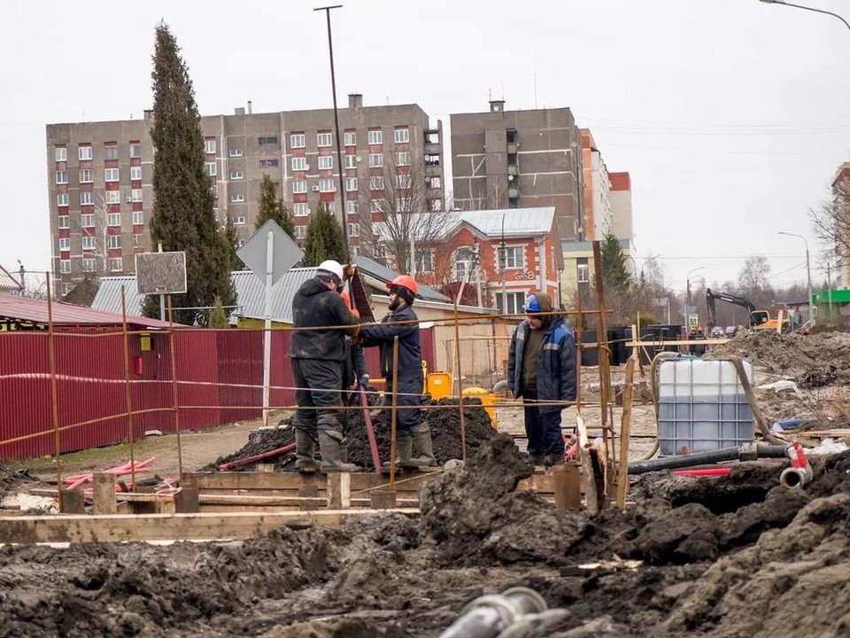 В Орехово-Зуеве коллектор на улице Якова Флиера заработал на полную мощность