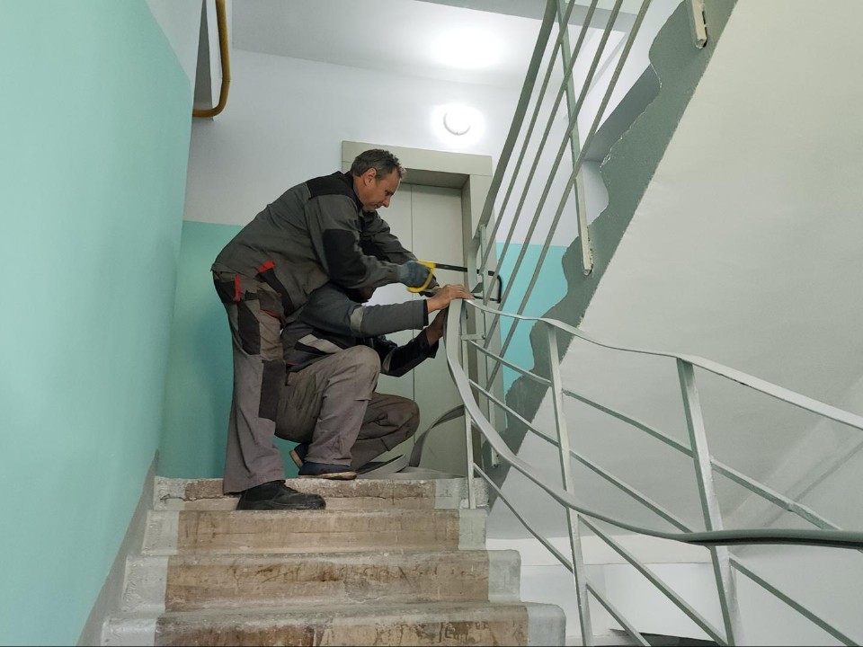 В Рузе до конца года обновят 17 подъездов