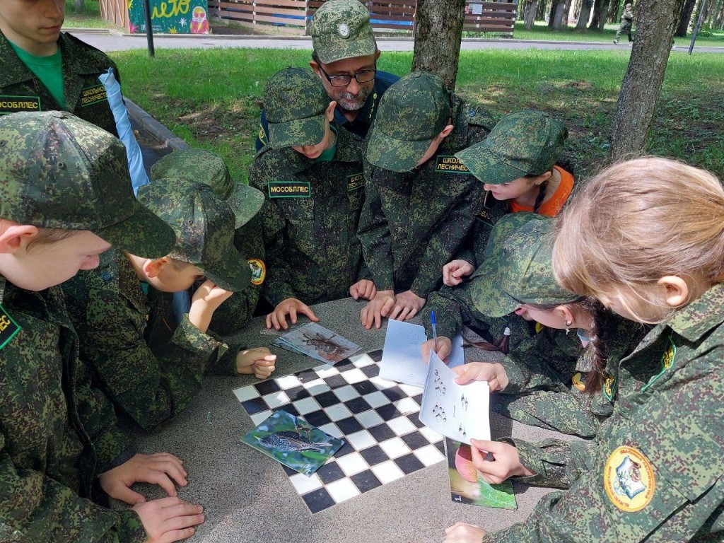 Команда из Волоколамска победила на соревнованиях школьных лесничеств