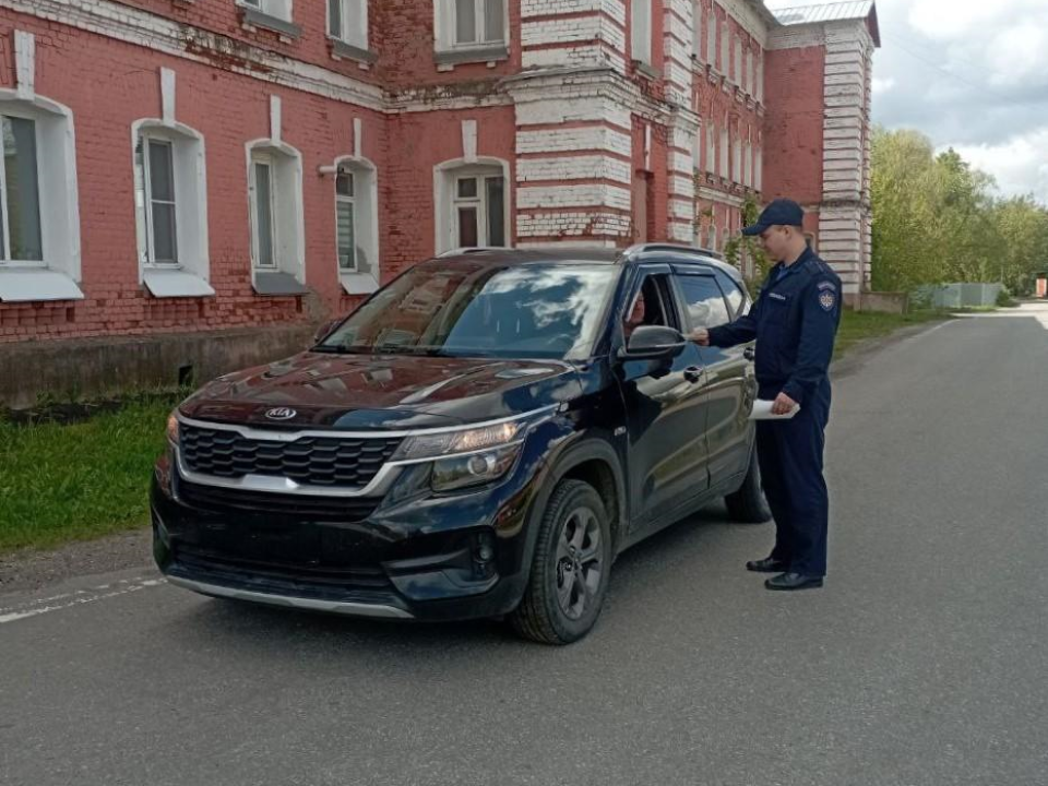 Спасатели Егорьевска провели рейд по профилактике пожаров среди населения