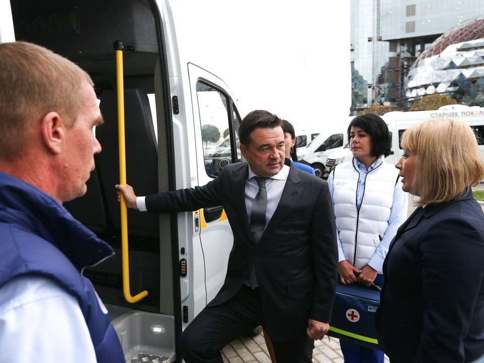 Ногинская больница получила от губернатора мобильный передвижной комплекс
