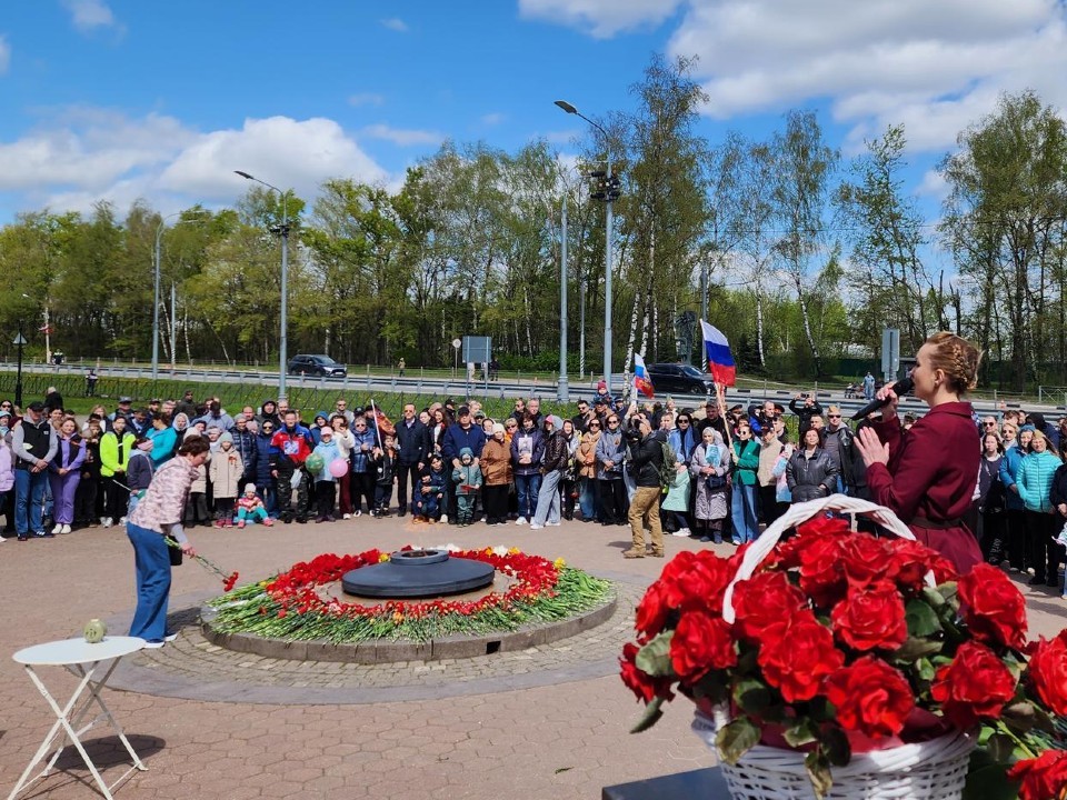 В Снегирях 300 человек почтили память тех, кто защищал Родину