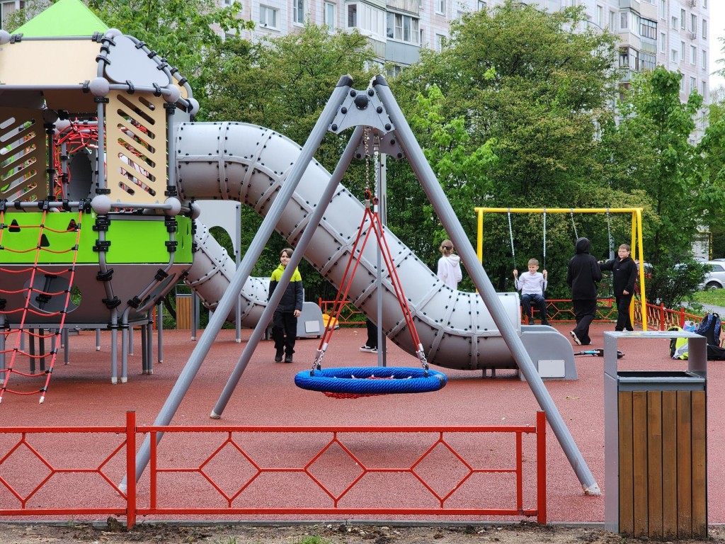 В Черноголовке откроют оригинальную детскую площадку с веревочными элементами
