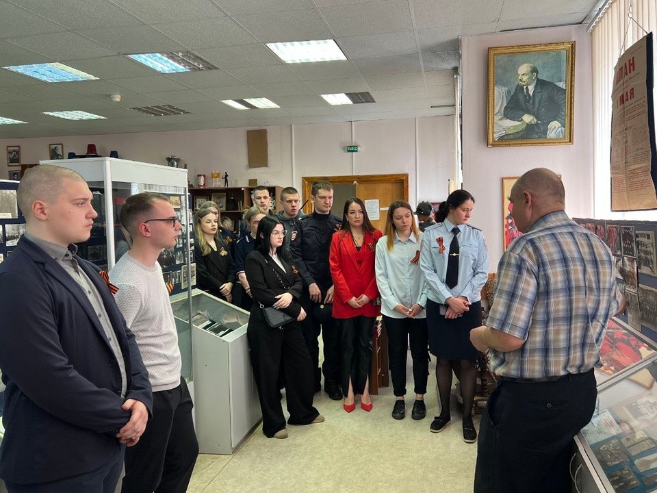 В Орехово-Зуеве провели экскурсию в музее УМВД для молодых сотрудников полиции