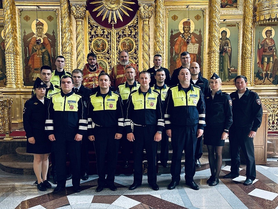 В Одинцовском соборе состоялась встреча духовенства с сотрудниками Госавтоинспекции