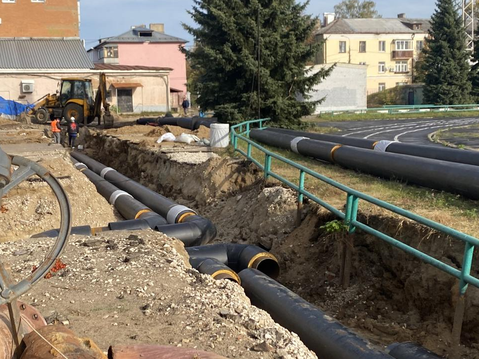 В Северном и Восточном районах Электростали заменили ветхие трубы теплотрасс