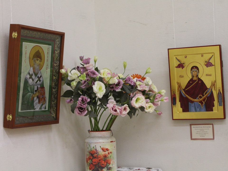 В Подольске открылась уникальная выставка произведений станковой религиозной живописи