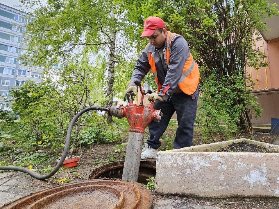 В Клину опубликовали график промывки водопроводных сетей