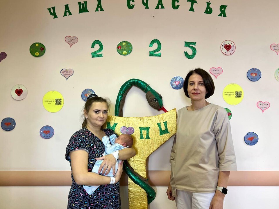 Жительница Балашихи стала мамой в седьмой раз