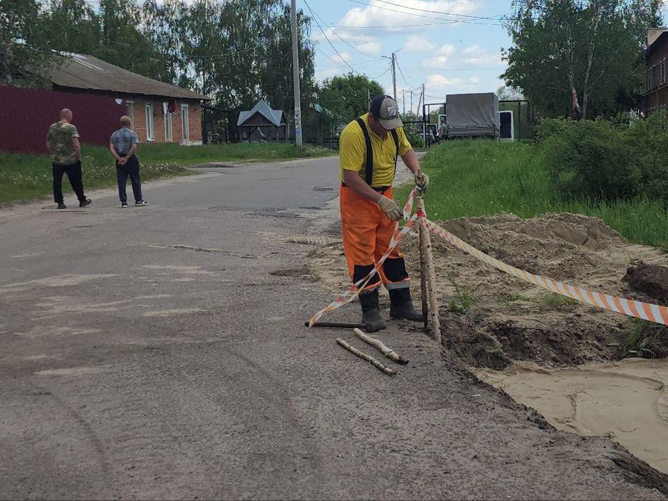 В Лисьих Норах делают автобусные остановки