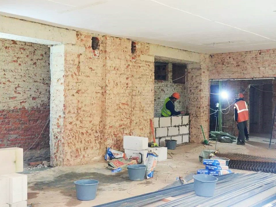 Капитальный ремонт дошкольного отделения лицея № 4 завершат к 1 сентября