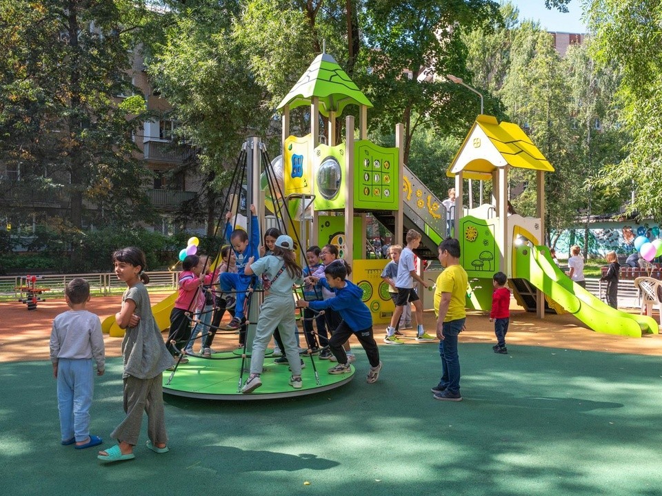 В этом году в городе появятся пять новых детских площадок