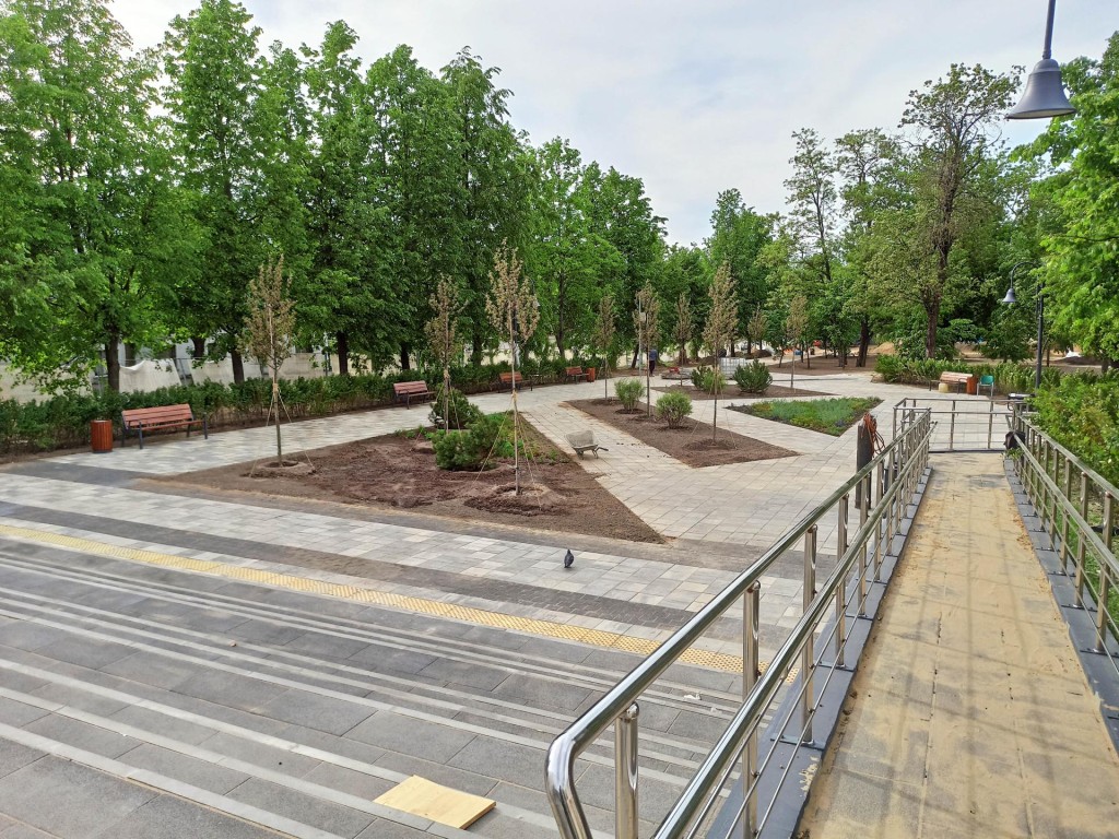 Обновленный сквер Бугрова в Ногинске откроют летом
