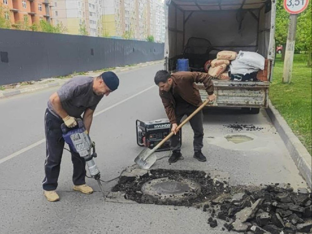 В Ступине отремонтировали дороги на улице Калинина и в Сиреневом проезде