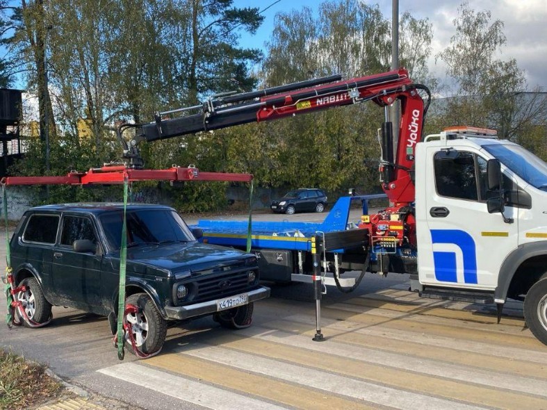 В Подмосковье каждые две минуты эвакуируется автомобиль