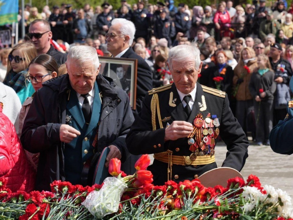 В Сергиевом Посаде ветераны вспомнили товарищей у Вечного огня