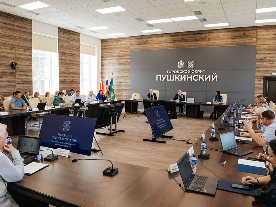 В округе Пушкинский 29 мая состоялось заседание окружного Совета депутатов