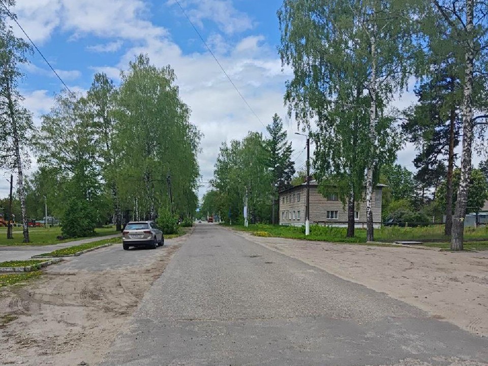 На улице Горького в Туголесском Бору отремонтировали дорогу