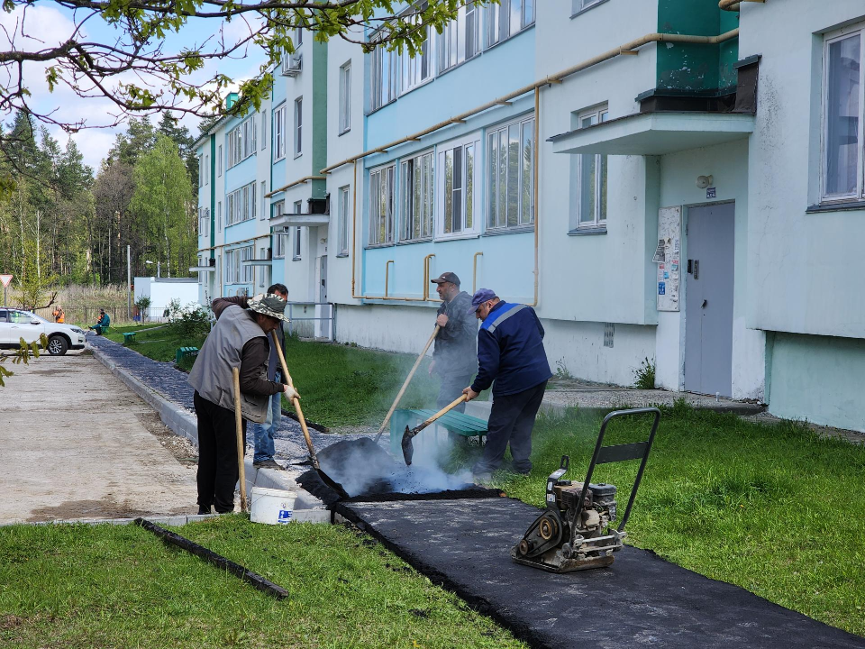 В микрорайоне Заречье обновят дворы