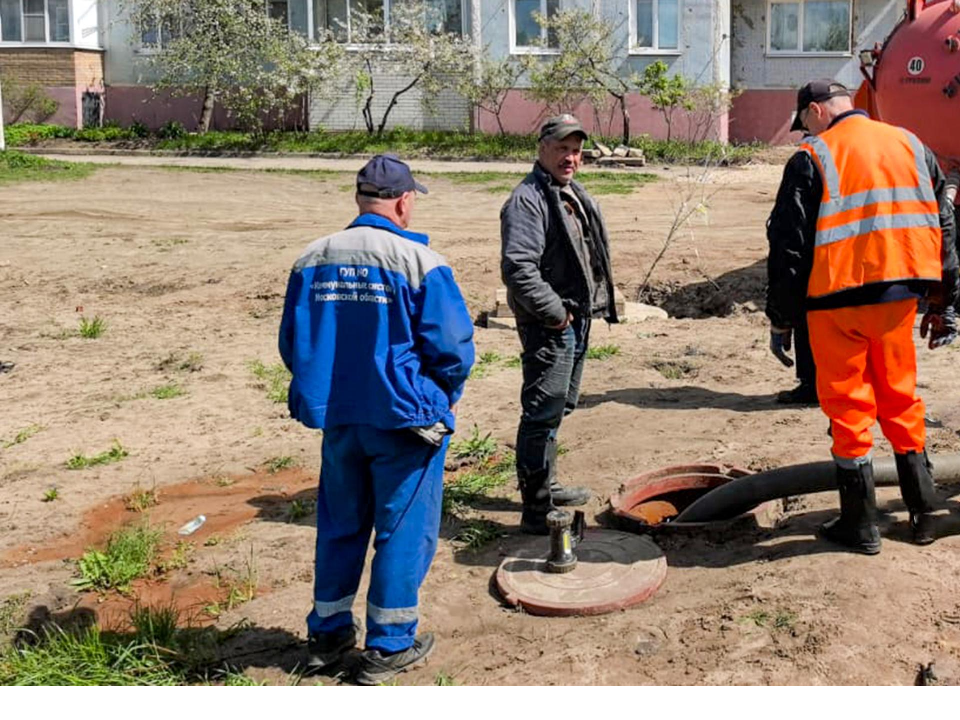 В мае Ногинский водоканал провел технические работы на сетях водоснабжения в Богородском округе