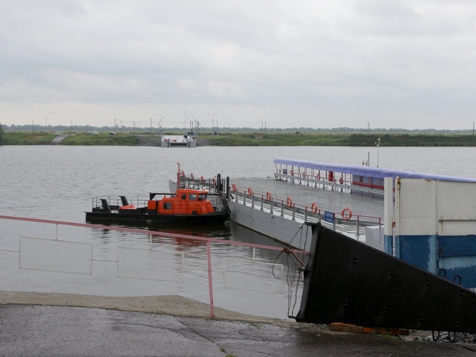 Паромная переправа в Ловцах снова работает без ограничений