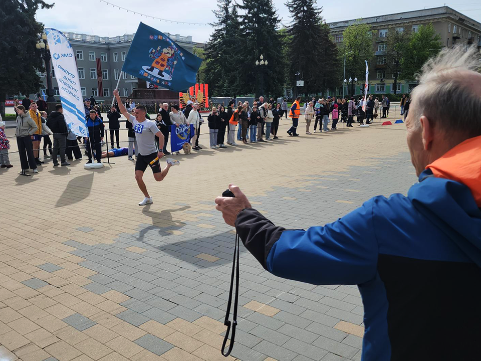 Победителей легкоатлетической эстафеты по улицам города определили в Ступине