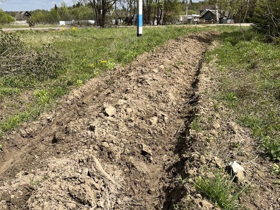 В трех деревнях Наро-Фоминска провели противопожарную опашку территорий