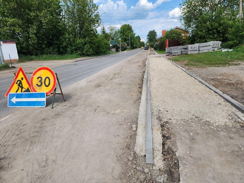 На улицах Подольской и Новокольцевой обновят асфальт до конца июня