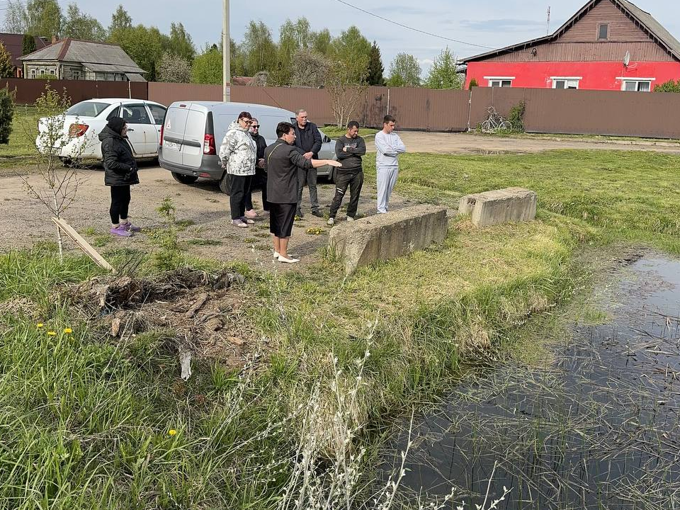 В Перещапове под Можайском очистят пожарный водоем