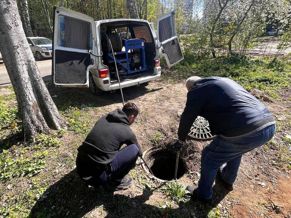 За майские праздники в округе устранили более 40 засоров и подтоплений
