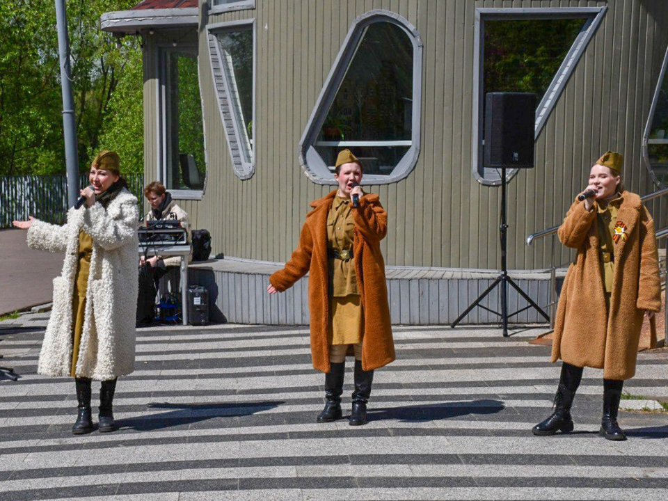 Выступления «Фронтовых агитбригад» прошли во дворах Жуковского