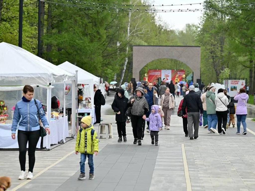 В Ступинском парке Островского открыли летний сезон