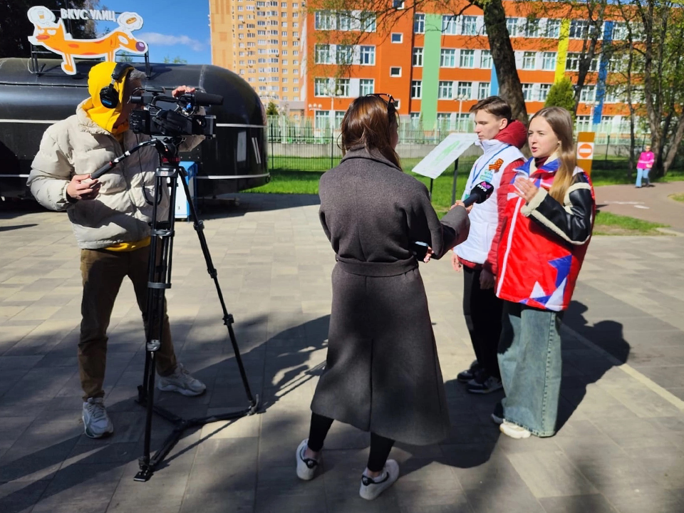 Ступинские волонтеры на федеральном канале призвали голосовать за будущее города