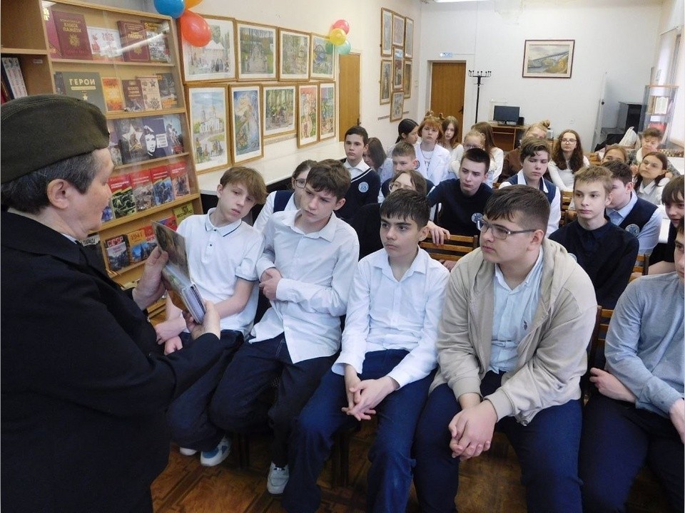 Письма с войны, стихи и память: школьники из Химок узнали о фронтовом пути героя