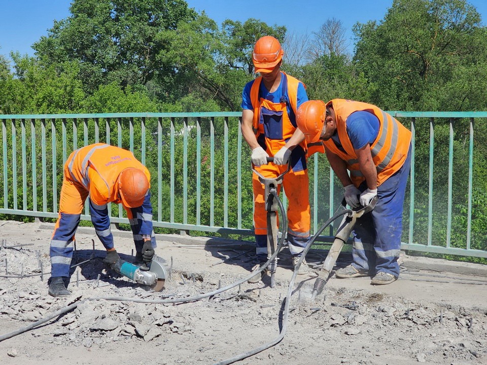 Под Ногинском стартовали работы по ремонту моста через Клязьму