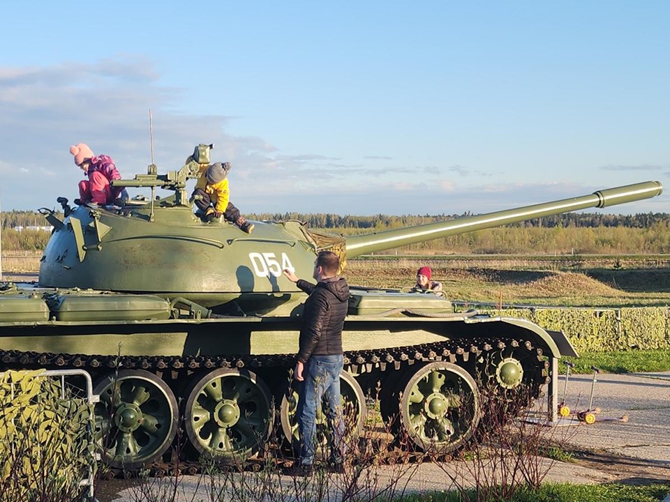 Парк «Патриот» приглашает одинцовцев увидеть легендарный Т-55 в действии