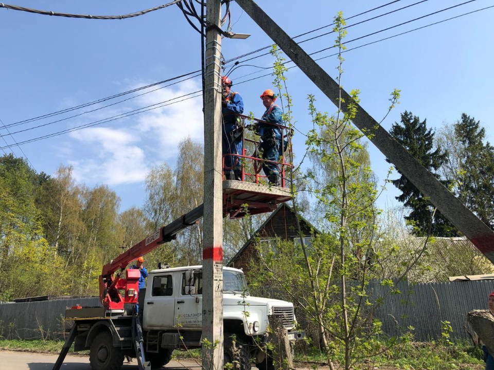 В Апрелевке «Мособлэнерго» построит новые электросети для подключения потребителей