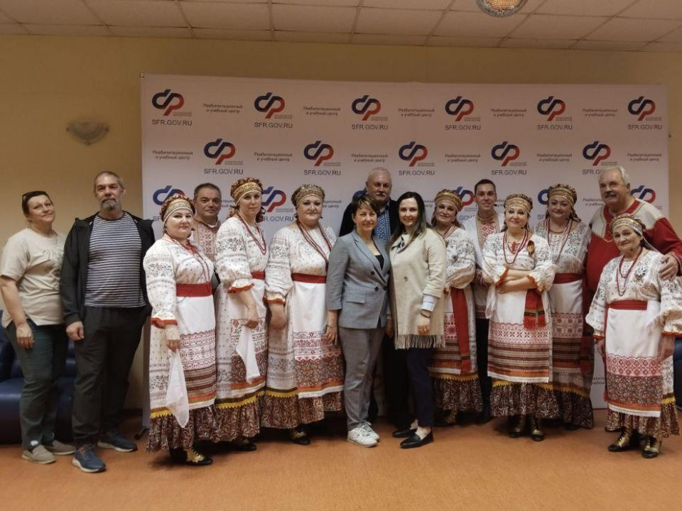 С концертом приехали можайцы в реабилитационный центр «Голубая речка»