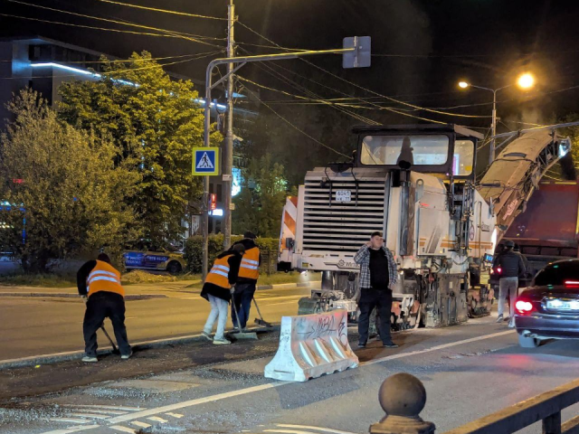 В Домодедове начался ремонт дорог на Каширском шоссе