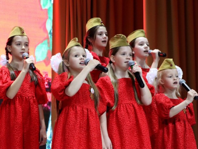 Конкурс военно-патриотической песни прошел в Лотошине