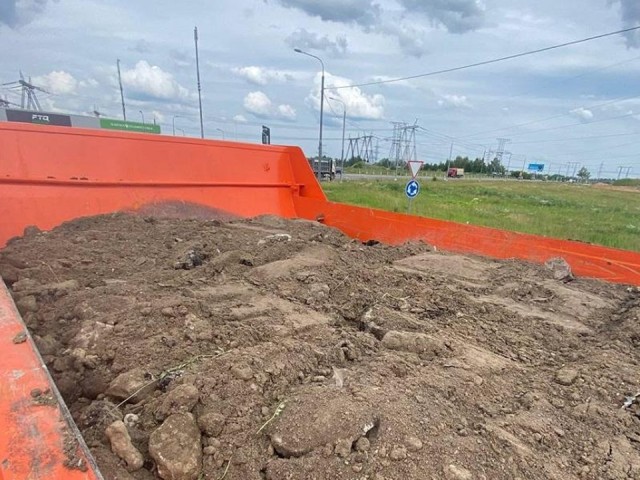 В Ленинском округе предотвратили незаконную транспортировку строительных отходов